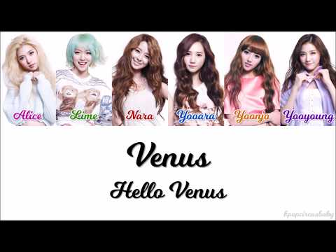 Venus (비너스) - Hello Venus (헬로비너스) Color Coded Lyrics (HAN/ROM/ENG)