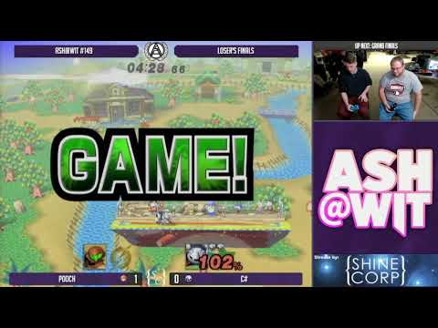 Pooch (Samus) vs C# (Metaknight) - ASH@WIT #149 Project M Loser's Finals
