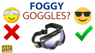 How to Prevent Foggy Goggles and Icy Glasses | Is Your Goggle Care Routine Hurting Your Visibility?