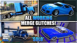 *SOLO* GTA 5 ALL WORKING CAR MERGE GLITCHES AFTER PATCH 1.68! F1/BENNY