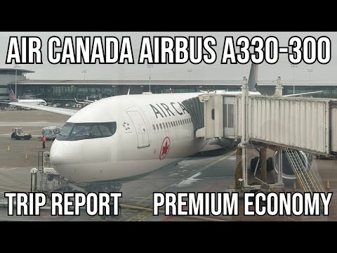 YouTube thumbnail for Air Canada Airbus A330-300