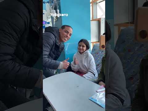 استقبلوه بالورود.. زيارة خالد بيبو وكولر لمستشفى سرطان الأطفال 57357