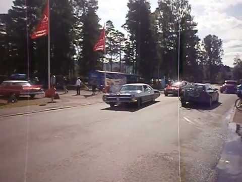 Cruising på Classic car week 2012 Rättvik