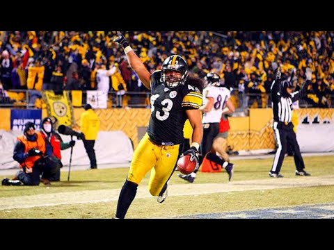 Troy Polamalu Pick Six AFC Title Game (2008)