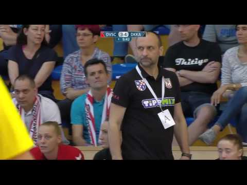 DVSC-TVP - Dunaújvárosi KKA 30-24 (14-11) Magyar Kupa 3.helyért 2017.04.02.