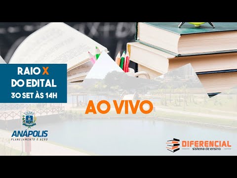 RAIO X EDITAL PREFEITURA DE ANÁPOLIS - PROFESSOR PEDAGOGO