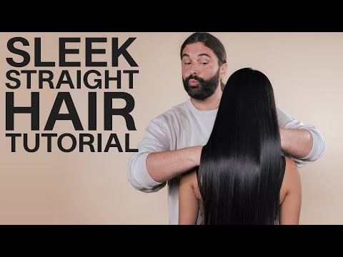 Sleek Straight Hair Tutorial | Hair Tutorials |...