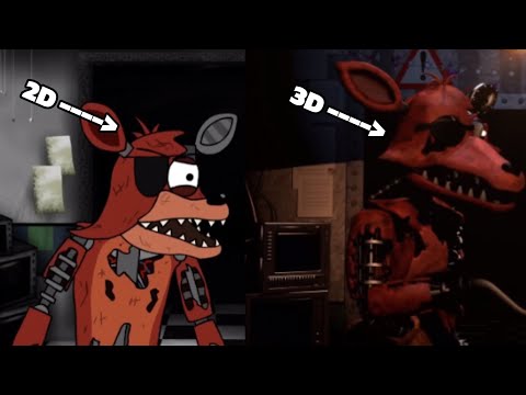5 AM at Freddy's: The Prequel (2D vs 3D)