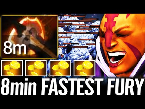 🔥 8min Fury WTF Fastest Farm — 100% NEW Record Anti Mage Farm by DyrachYO Dota 2 Pro Carry Guide