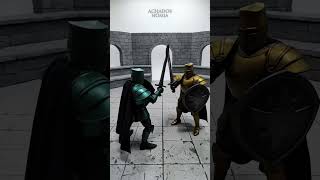 Duelo entre Dummys Cavaleiros