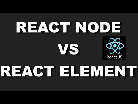 React Node Vs React Element Whats The Difference