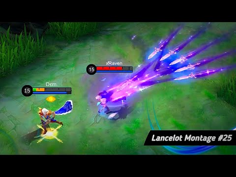 LANCELOT MONTAGE #25 | LANCELOT BEST MOMENTS MONTAGE | MLBB (Herman - See Me Ball)