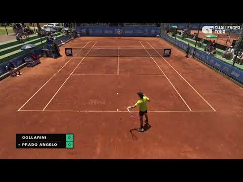 Andrea Collarini (ARG) Vs Juan Carlos Prado Angelo (BOL) // 6-4 6-3 // ENGIE Open // [FULL MATCH]