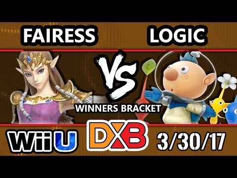 DXB 2017 SSB4 - Inc VGBC | Logic (Olimar) Vs. Fairess (Zelda) Smash 4 Tournament -Smash Wii U