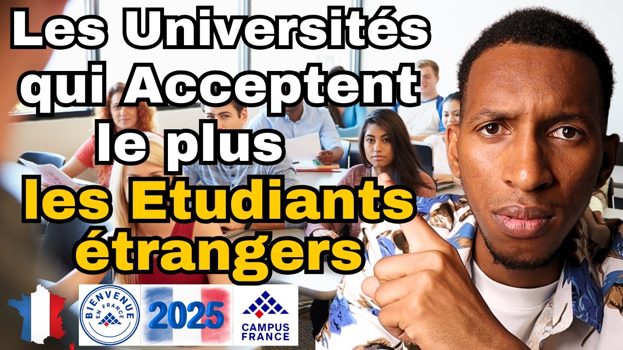 Campus France : Les universités qui acceptent le plus d'étudiants étrangers en France :