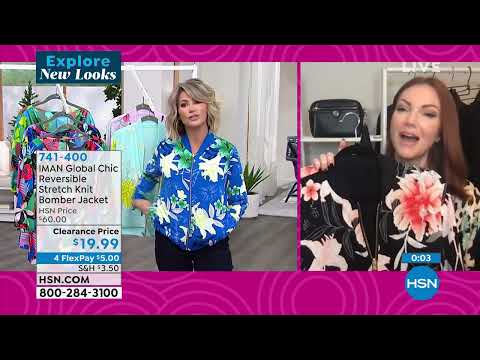 HSN | IMAN Global Chic Fashions 01.20.2022 - 08 PM