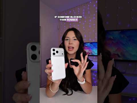 How to call someone who blocked you.. #iphone #iphonetips #iphonehacks