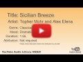 Sicilian Breeze Topher Mohr And Alex Elena Classical Dramatic YouTube Audio Library BGM