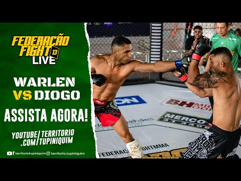 Warlen Samurai vs Diogo - Federação Fight 13 Live