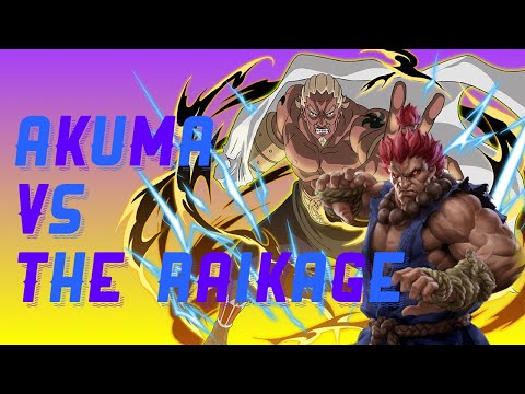 Raikage Ay Vs Akuma (Naruto Vs SF)