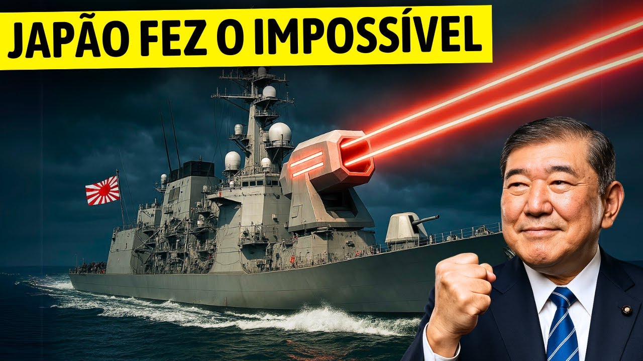 China em PÂNICO! Japão testa arma SECRETA que torna mísseis INÚTEIS