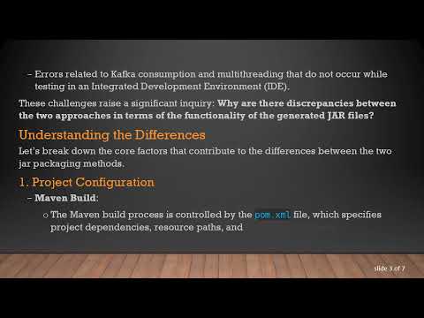 Understanding the Differences in Jars: Maven Build vs Export Runnable Jar
