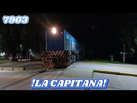 !LOCOMOTORA 7903 "LA CAPITANA" POR MOCORETA! 22/02/25