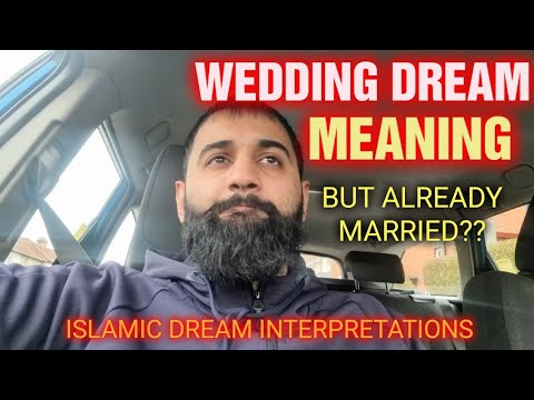 WEDDING DREAM MEANING - ALREADY MARRIED?
