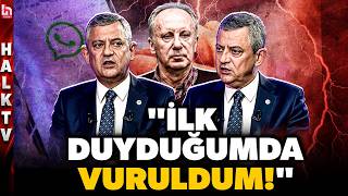 YENİ Parti Lideri Özel; Muharrem İnce'nin, kendisine gönderdiği mesajı