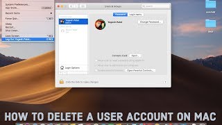 How to Delete a User Account on Mac