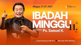 Download lagu Ibadah Minggu ONSITE | Ps. Samuel Kusuma | 27 Juli 2025 | Pkl. 11.00 WIB | GBI WTC Serpong mp3