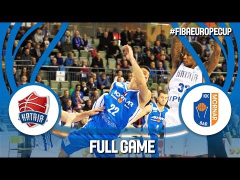 Kataja Basket (FIN) v Mornar Bar (MNE) - Full Game - FIBA Europe Cup 2017-18
