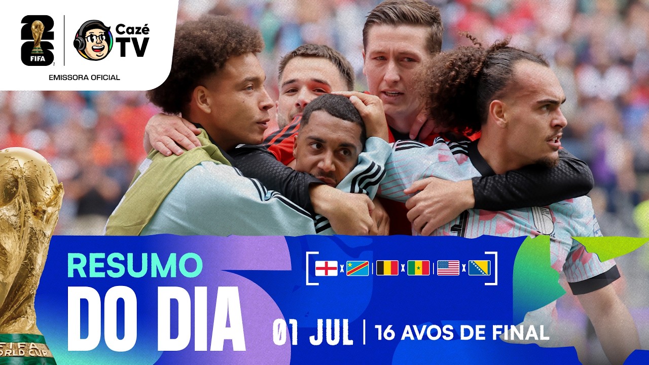 VIRADA ÉPICA DA BÉLGICA! EUA TAMBÉM GARANTEM A CLASSIFICAÇÃO | RESUMO DO DIA (01/07) | COPA DO MUNDO
