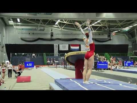 EYOF2013 GYMNASTICS (G) BELGIUM VAULT
