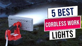 Top 5: Best Cordless Work Lights 2025