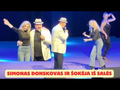 Simonas Donskovas ir šokėja iš salės Alytuje 2025 02 14