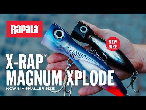 Vídeo Isca Rapala Saltwater X-Rap Magnum Xplode XRMAGXP 130