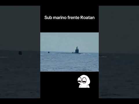 submarino en Roatan Islas de la Bahia Honduras