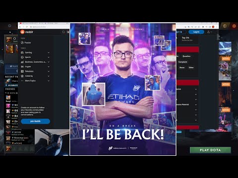 Miracle- taking a break from Pro Dota 2! Nigma.ATF incoming?