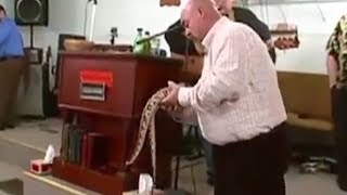 Snake Handler Preacher & You Know What Happens In 3... 2... 1...