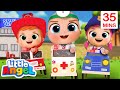 Baby John And The Rescue Squad + More Little Angel Kids Songs & Nursery Rhymes