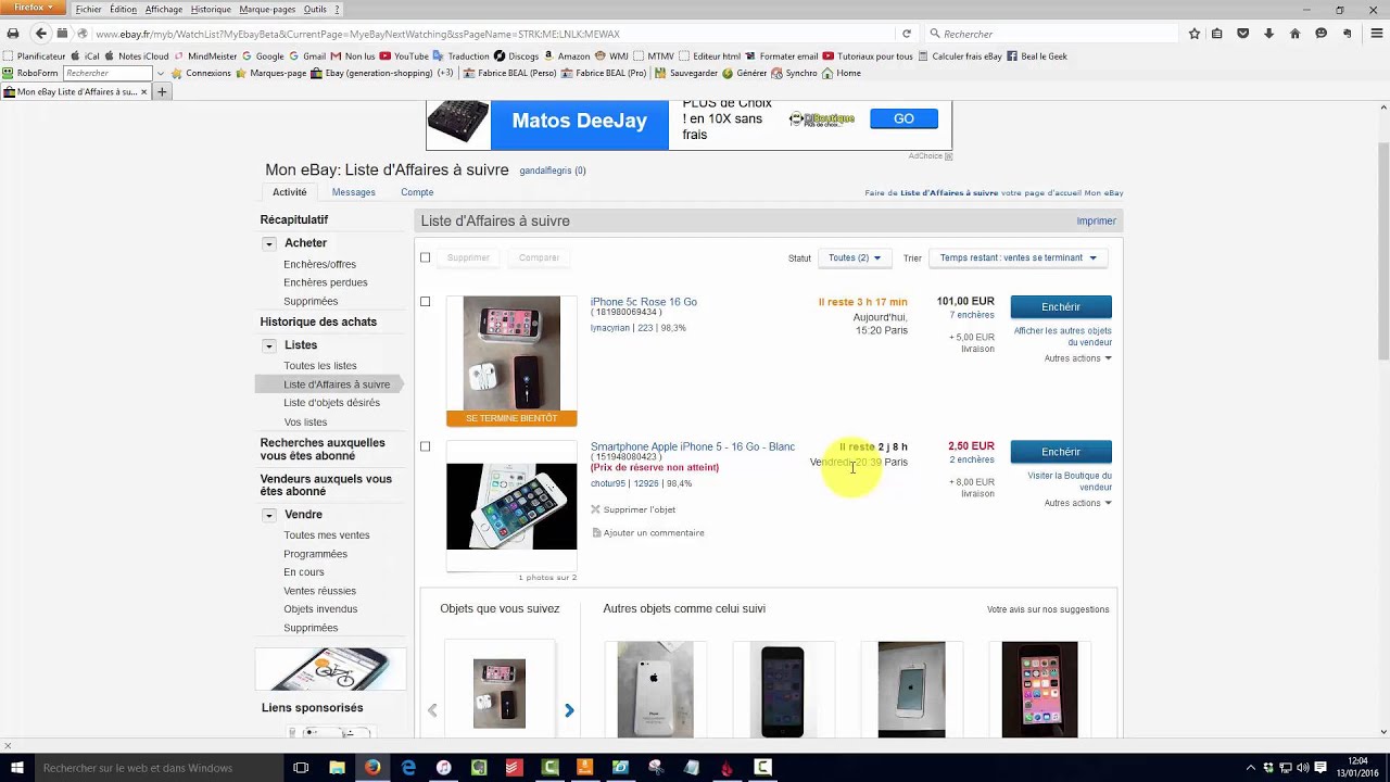 Comment acheter aux enchères sur Ebay