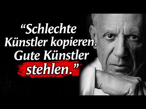 Weise Zitate von Pablo Picasso, die Sie tagelang zum Nachdenken anregen | Zitate, Weise Zitate