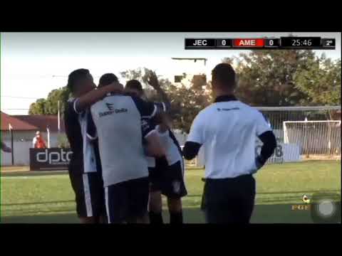 Vejo o Gol do Jaraguá Esporte Clube sobre o América de Morrinhos na vitória por 1 x 0