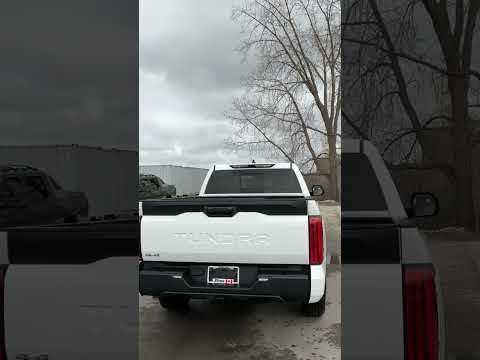 2026 Toyota Tundra 4x4 Double Cab SR in White for sale at Forbes Waterloo Toyota in Waterloo, ON