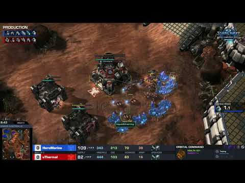 SC2 uThermal vs HeroMarine TvT   Ro16 Group B   WCS Winter Europe 2019 - Starcraft 2 - StarCraft II