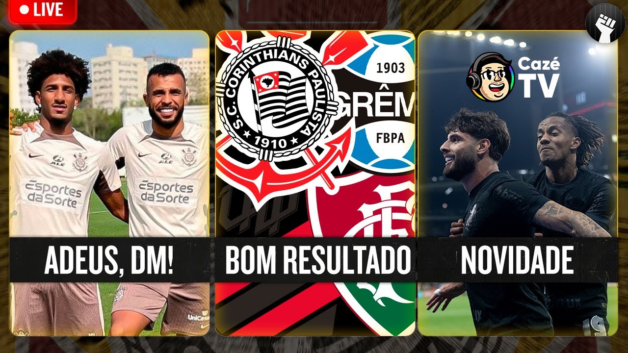 A VOLTA DE ALEX SANTANA AO CORINTHIANS | RIVAL DIRETO PERDE E EMBOLA BRASILEIRÃO | JOGOS NA CAZÉ TV