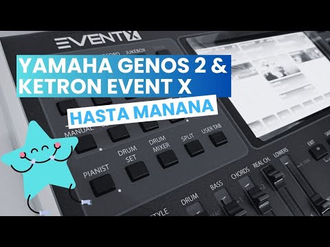 🎶ABBA - Hasta Manana | Ketron Event X & Yamaha Genos 2 Cover #ketron #genos2 #coversong