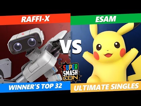 SSC 2019 SSBU - PG ESAM (Pikachu) VS THOR Raffi-X (ROB) Smash Ultimate Winner's Top 24