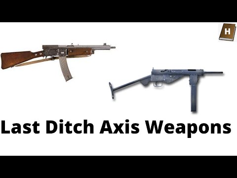 Last Ditch WW2 Weapons
